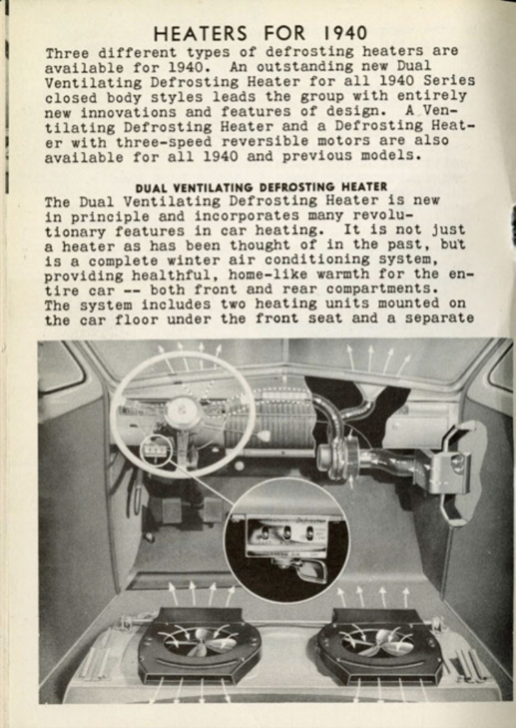1940 Cadillac LaSalle Accessories Brochure Page 22